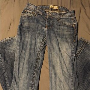 LEI Women's flair Leg Jeans